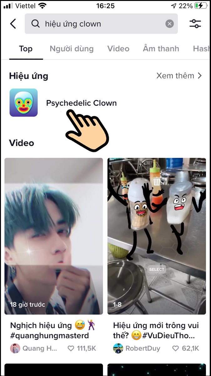 Chọn Psychedelic Clown Chọn Psychedelic Clown