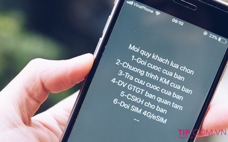 Hướng dẫn cách đăng ký eESIM Vinaphone miễn phí