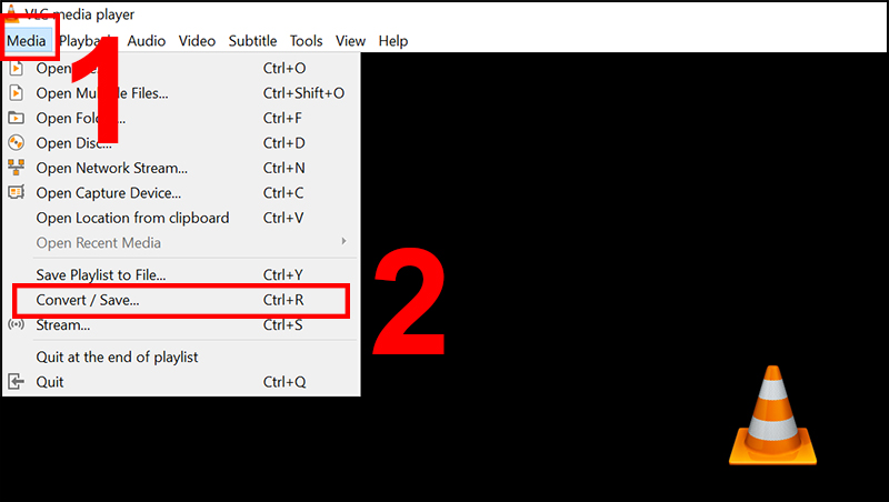 Chọn Convert/Save