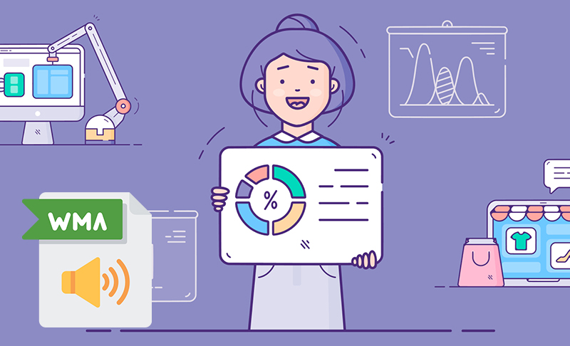 File đuôi WMA có nhiều định dạng phụ