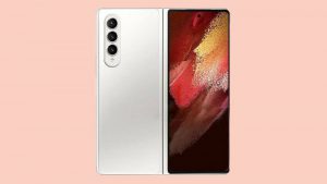 Galaxy Z Fold 3 màu Cream