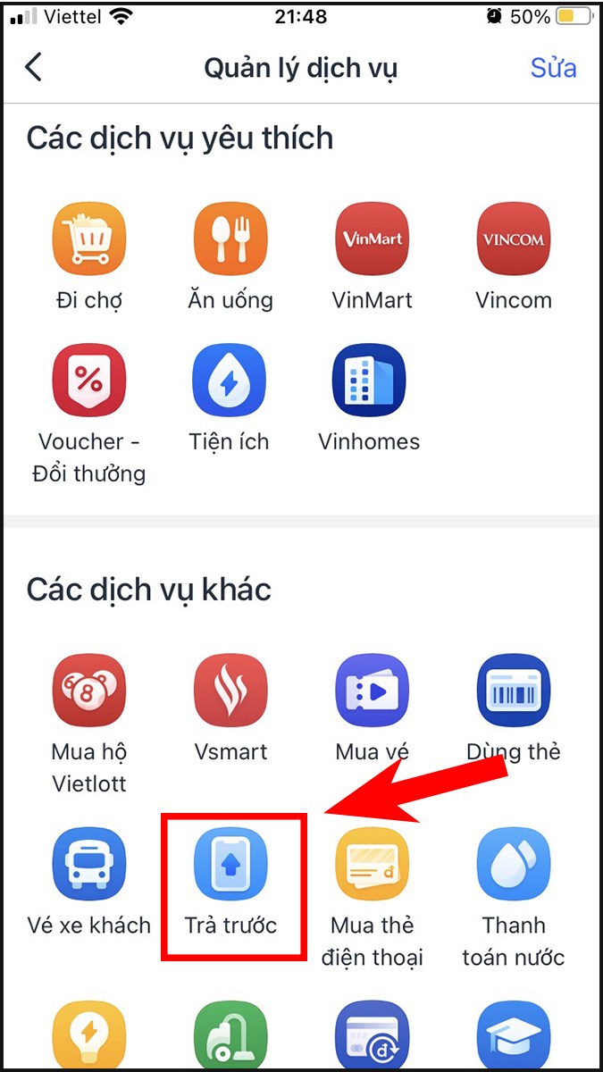h17 Chọn Trả trước