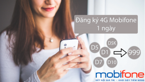 Đăng ký 4G MobiFone theo ngày