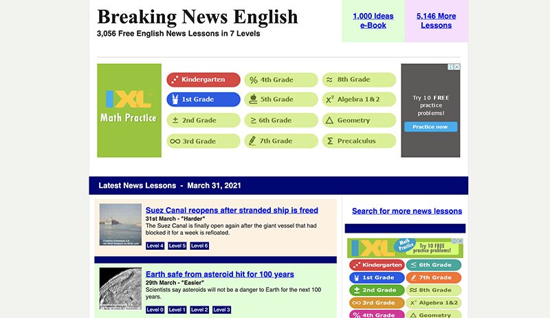 Breaking New English Breaking New English