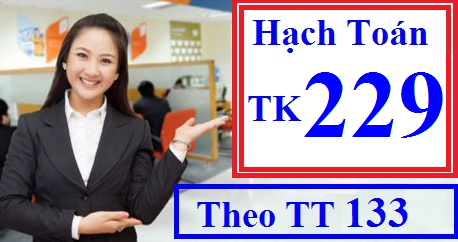 Hạch toán tài khoản 229 theo TT 133 Hạch toán tài khoản 229 theo TT 133