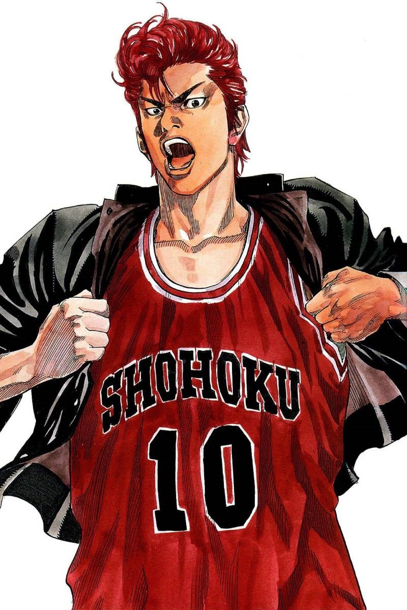 Sakuragi Hanamichi - nhân vật chính của bộ phim Sakuragi Hanamichi - nhân vật chính của bộ phim