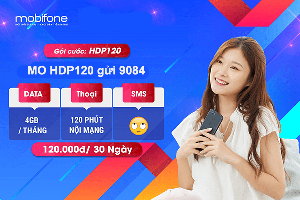 hdp120-mobifone-1 Cách đăng ký gói HDP120 Mobifone nhận 4GB data và 120 phút gọi