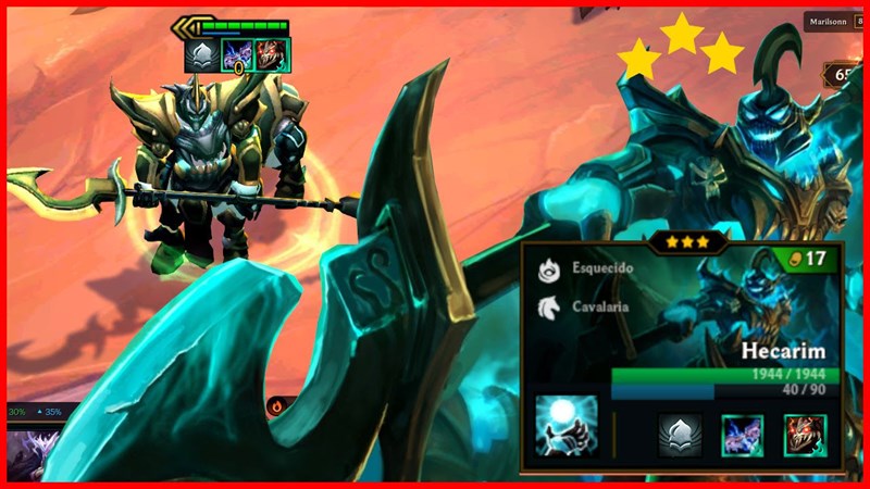 Hecarim là chống chịu chính của đội Hecarim là chống chịu chính của đội