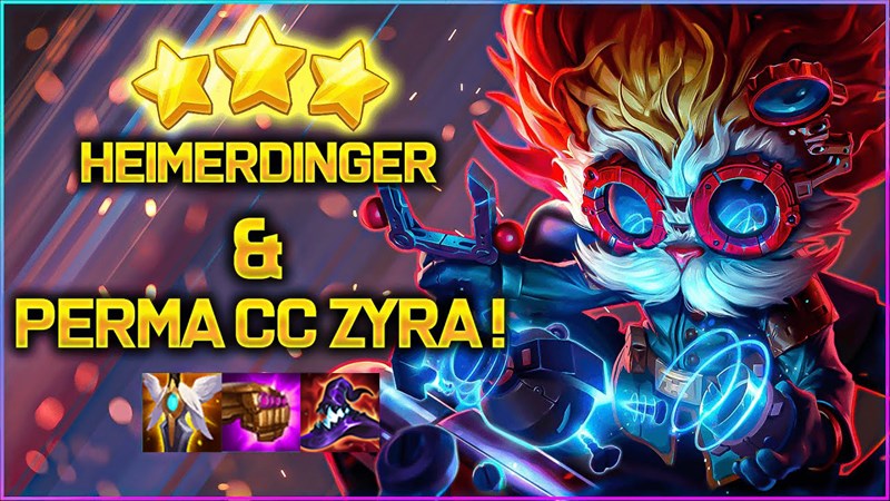 Heimerdinger là nguồn sát thương trên diện rộng Heimerdinger là nguồn sát thương trên diện rộng