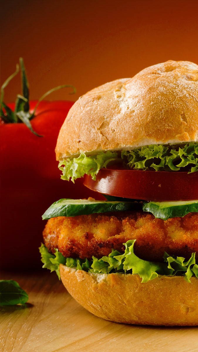 Hình nền bánh hamburger cho điện thoại - 11 (Kích thước: 1080 x 1920) Hình nền bánh hamburger cho điện thoại - 11 (Kích thước: 1080 x 1920)