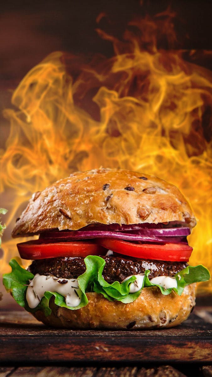 Hình nền bánh hamburger cho điện thoại - 15 (Kích thước: 1080 x 1920) Hình nền bánh hamburger cho điện thoại - 15 (Kích thước: 1080 x 1920)