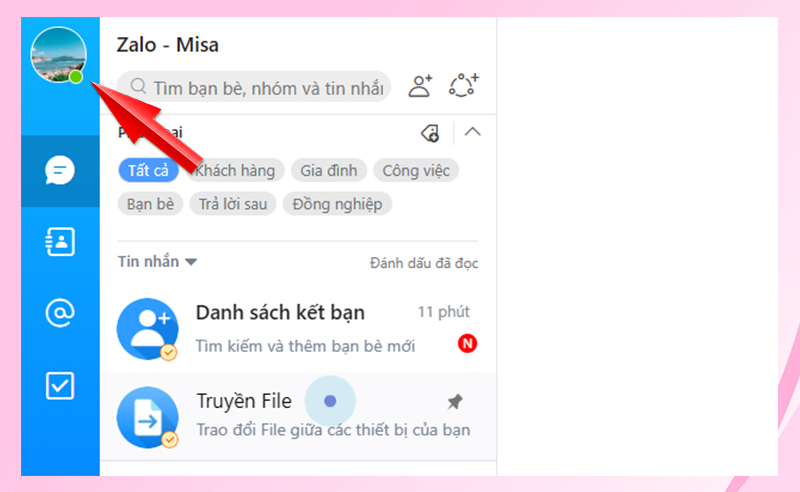 hinh1-800x492-1 Truy cập vào tài khoản Zalo trên máy tính > chọn vào ảnh đại diện