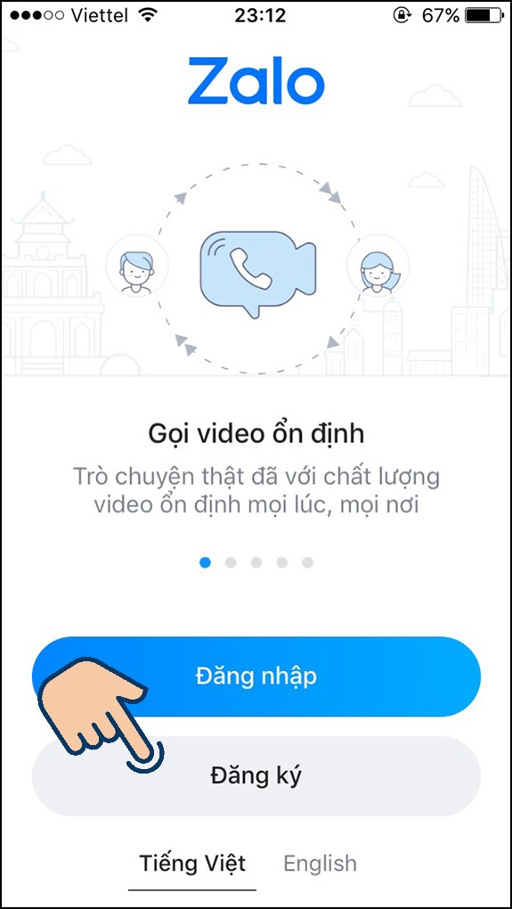 huong-dan-cach-dang-ky-zalo-tren-dien-thoai-may-tinh-web-don1-575x1020-1 vào ứng dụng Zalo và chọn vào mục Đăng ký.
