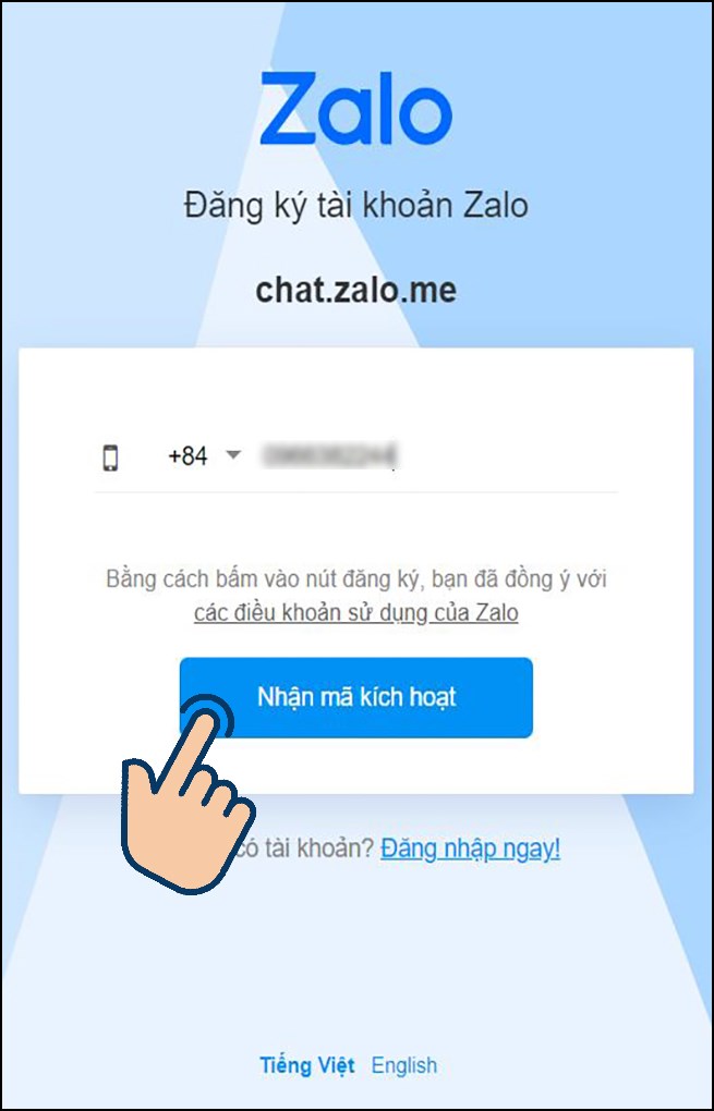 huong-dan-cach-dang-ky-zalo-tren-dien-thoai-may-tinh-web-don11-655x1020-1 Nhập số điện thoại của bạn đăng ký vào ô trống và chọn Nhận mã kích hoạt.