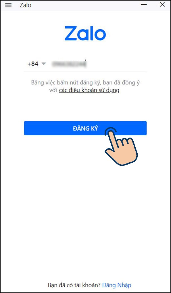 huong-dan-cach-dang-ky-zalo-tren-dien-thoai-may-tinh-web-don7-595x1020-1 Sau đó bạn nhập số điện thoại mà bạn muốn đăng ký vào ô trống và chọn đăng ký.