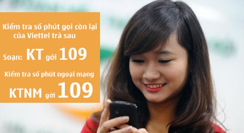 Hướng dẫn cách kiểm tra số phút còn lại của Viettel cực đơn giản