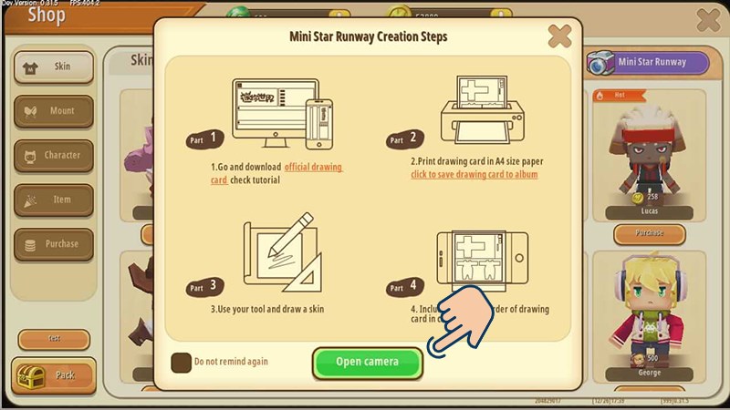 huong-dan-cach-su-dung-mini-star-runway-trong-mini-world-block-art-tao-skin-nhan-vat-doc-dao3-800x450-1 Tải DIY Skin Drawing Card bằng cách nhấn vào Open Camera.