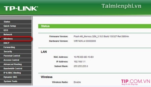 Đổi tên Modem Wifi TP-Link