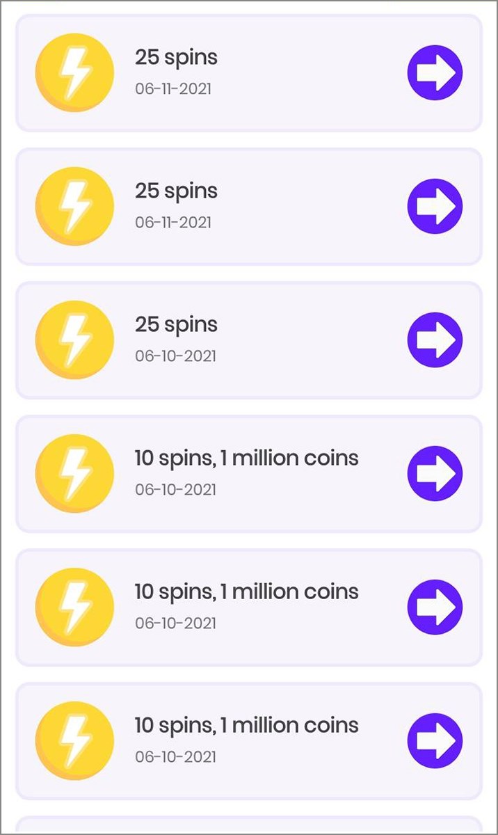 Cài đặt Spin Link Chọn phần thưởng