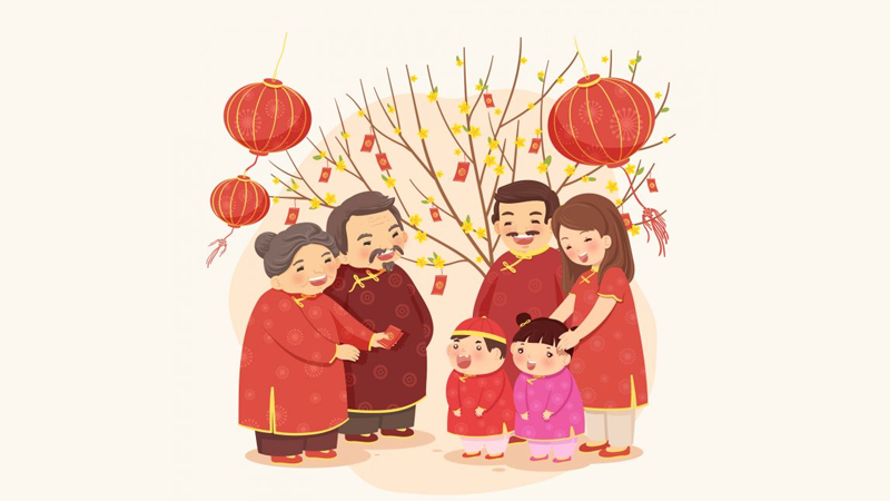 Wishing my dear family a peaceful and happy new year Wishing my dear family a peaceful and happy new year
