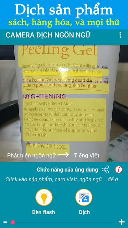 Camera dịch - Dịch tiếng Anh bằng hình ảnh Camera dịch - Dịch tiếng Anh bằng hình ảnh
