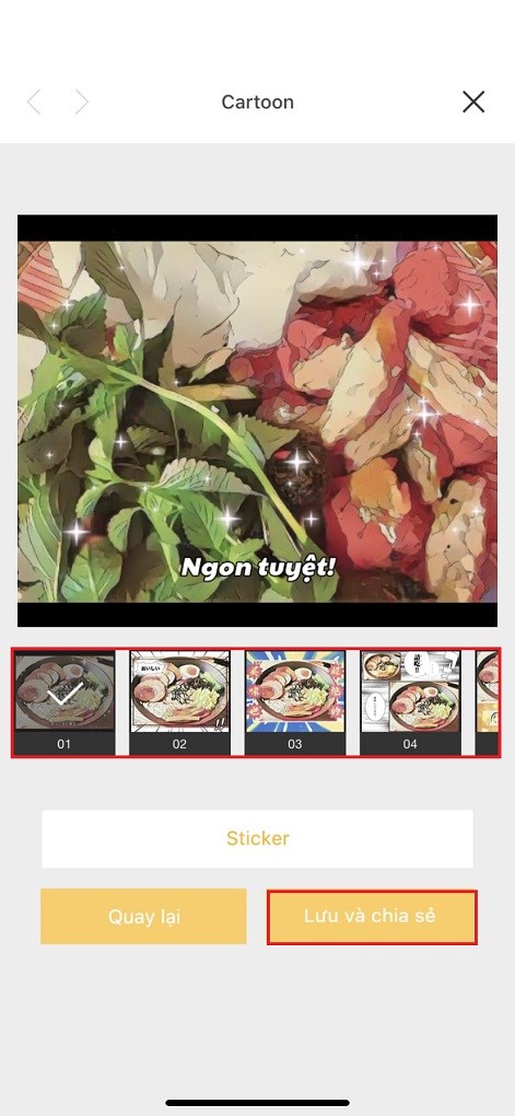 Hướng dẫn chỉnh ảnh đồ ăn kiểu truyện tranh Anime với Foodie Hướng dẫn chỉnh ảnh đồ ăn kiểu truyện tranh Anime với Foodie