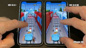 Đọ tốc độ iOS 14.5.1 và iOS 14.6 trên các dòng iPhone