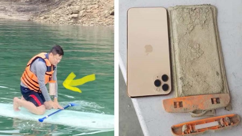 iPhone 11 Pro Max vẫn hoạt động tốt sau một năm “lặn” dưới hồ iPhone 11 Pro Max vẫn hoạt động tốt sau một năm “lặn” dưới hồ