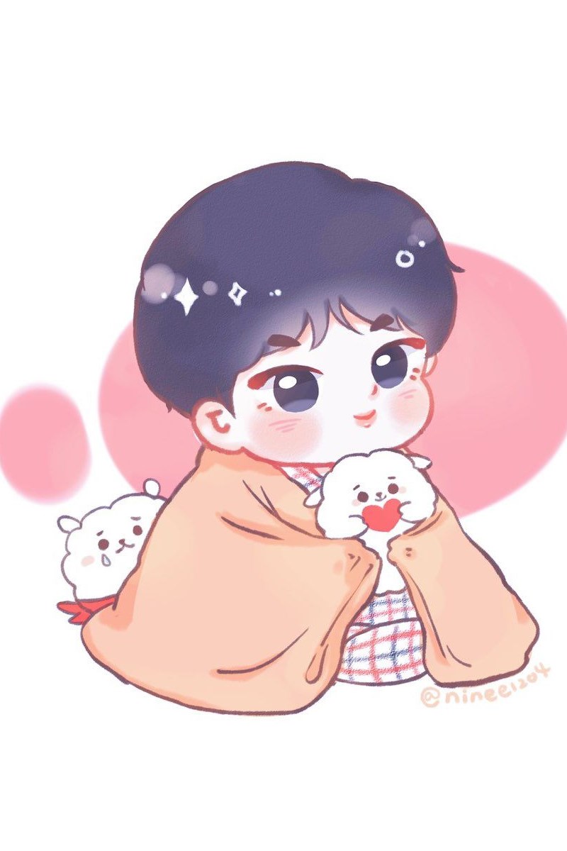 Chibi BTS Jin - 4 Chibi BTS Jin - 4
