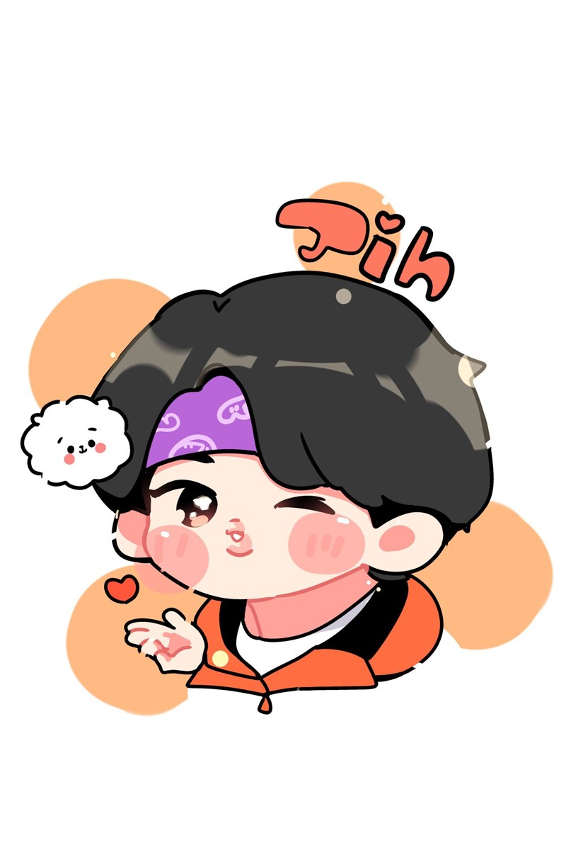 Chibi BTS Jin - 8 Chibi BTS Jin - 8