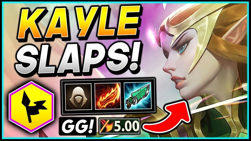 Kayle sẽ càng thêm phần mạnh mẽ khi trở thành một Sát Thủ Kayle sẽ càng thêm phần mạnh mẽ khi trở thành một Sát Thủ
