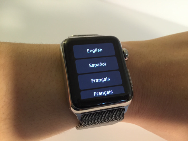 Chọn ngôn ngữ cho Apple Watch Chọn ngôn ngữ cho Apple Watch