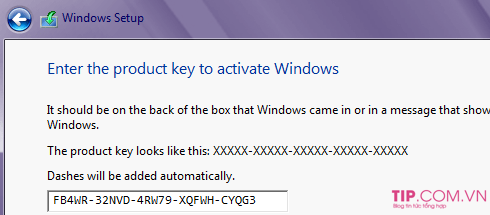 Chia sẻ Key Win 8/8.1