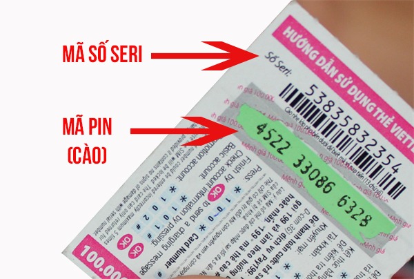 Lấy lại mã thẻ cào Viettel bằng số Seri khi gọi đến tổng đài Viettel