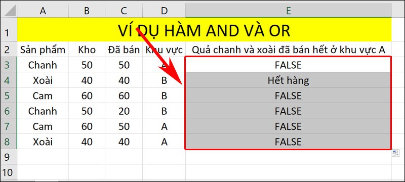 Nhấn phím Enter để hiển thị kết quả Nhấn phím Enter để hiển thị kết quả