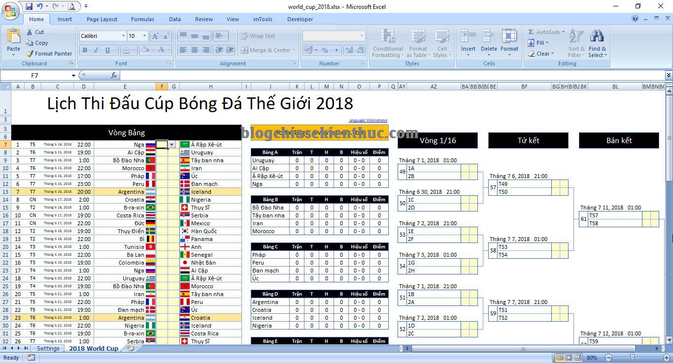 lich-thi-dau-word-cup-bang-excel-3