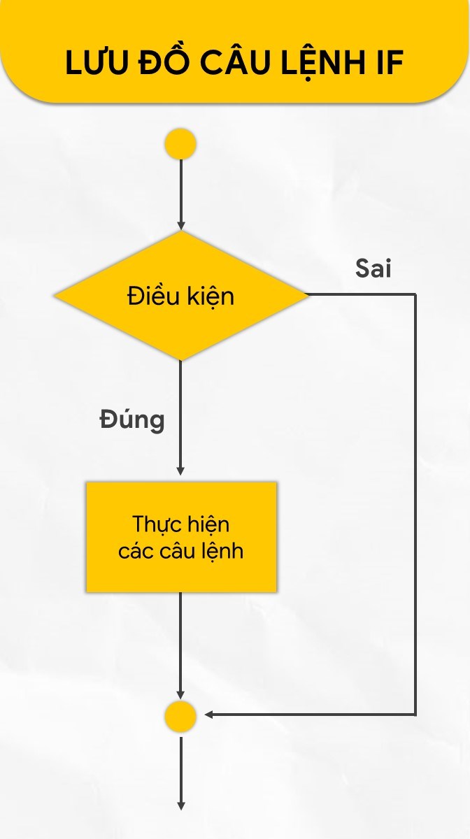 Lưu đồ câu lệnh if Lưu đồ câu lệnh if