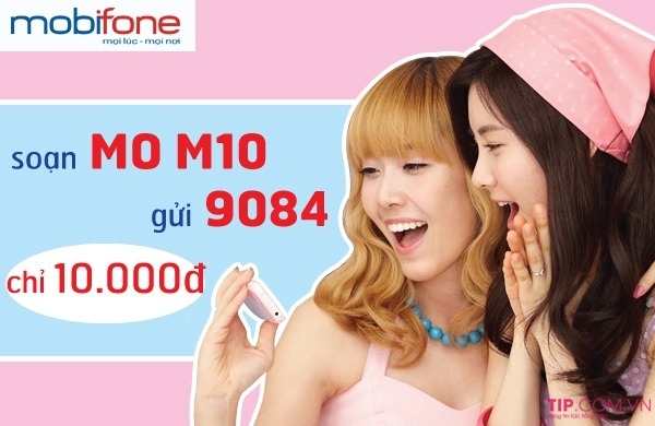 Cách đăng ký gói M10 Mobifone chỉ 10.000đ có ngay 50MB data