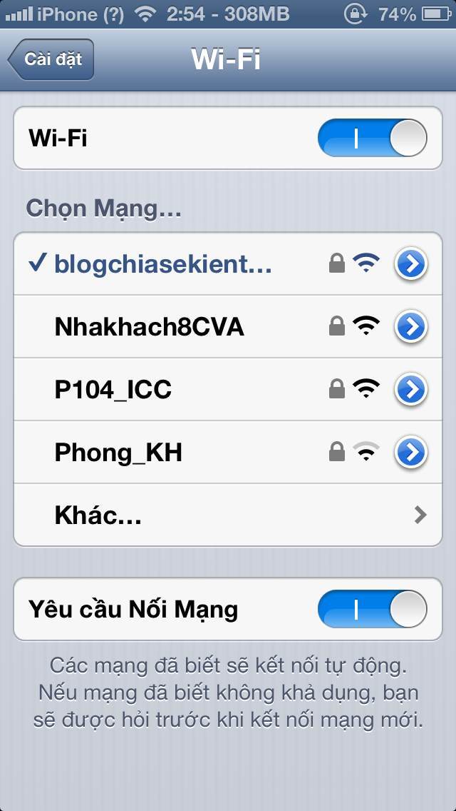 mạng wifi