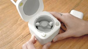 Độc đáo với 'chiếc máy giặt' vệ sinh AirPods, cam kết làm sạch như mới