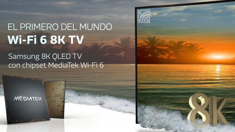 MediaTek công bố chip TV thông minh hàng đầu S900, hỗ trợ 8K và Wi-Fi 6. TV QLED 8K của Samsung được ứng dụng đầu tiên MediaTek công bố chip TV thông minh hàng đầu S900, hỗ trợ 8K và Wi-Fi 6. TV QLED 8K của Samsung được ứng dụng đầu tiên