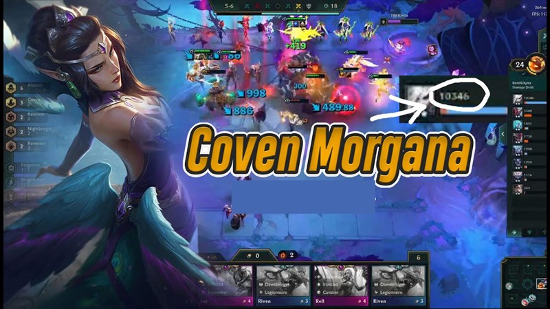 Morgana sẽ đóng vai trò chống chịu cho đội Morgana sẽ đóng vai trò chống chịu cho đội