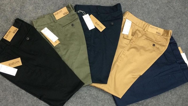 Quần kaki, quần jean Quần kaki, quần jean