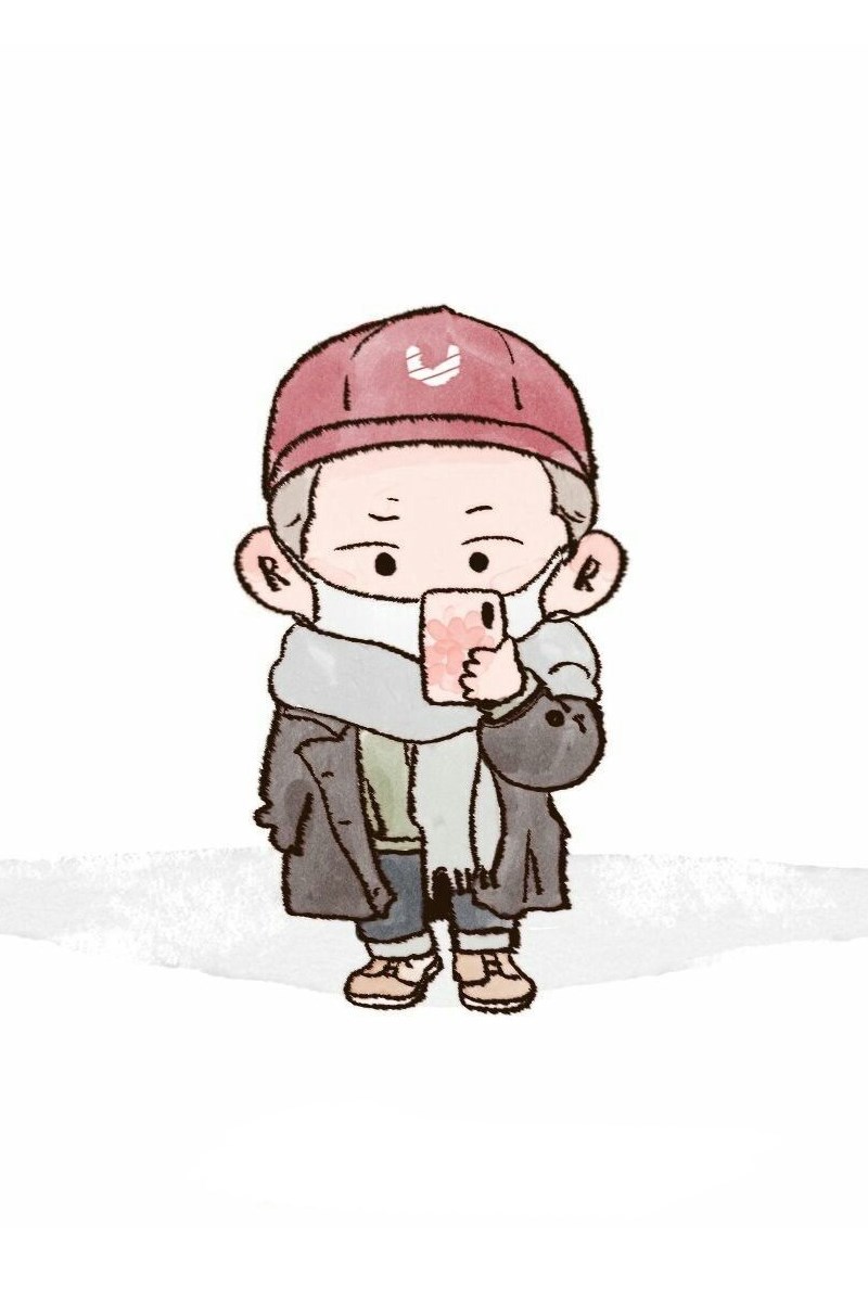 Chibi BTS RM - 4 Chibi BTS RM - 4