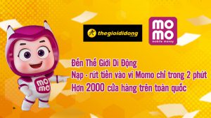 Nạp tiền Momo siêu đơn giản tại , chỉ 2 phút tiền về tài khoản