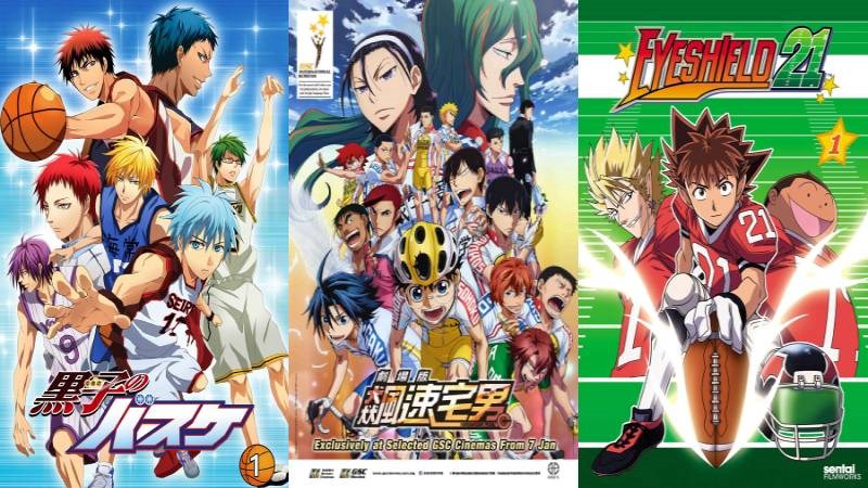 Top 15 bộ phim anime về thể thao hay nhất Top 15 bộ phim anime về thể thao hay nhất