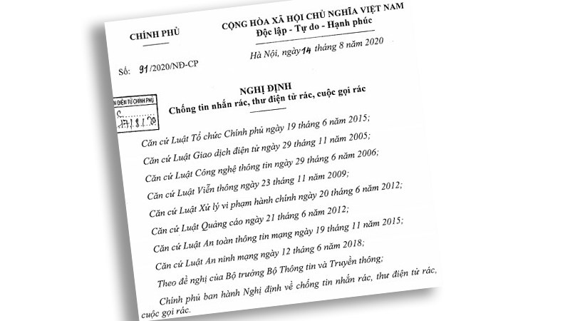 Nghị định 91 Nghị định 91