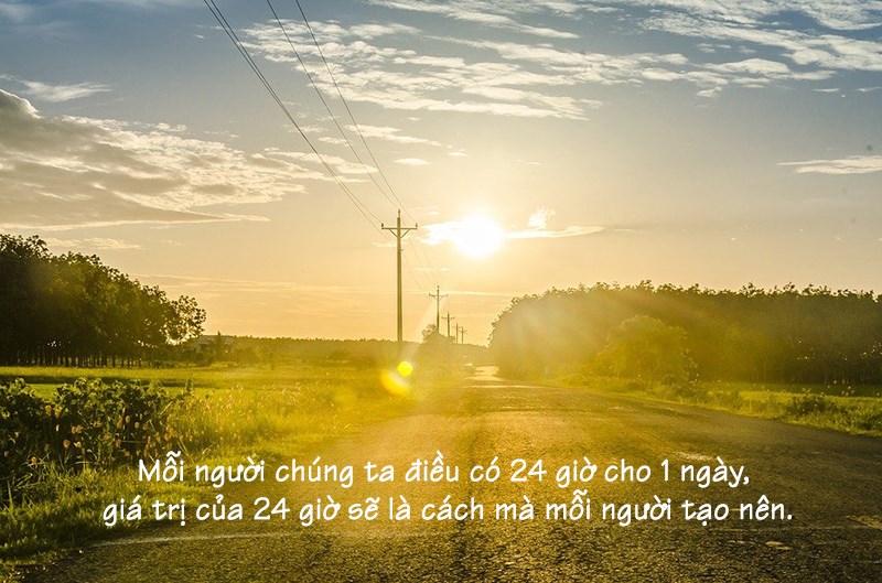 Giá trị của một ngày Giá trị của một ngày