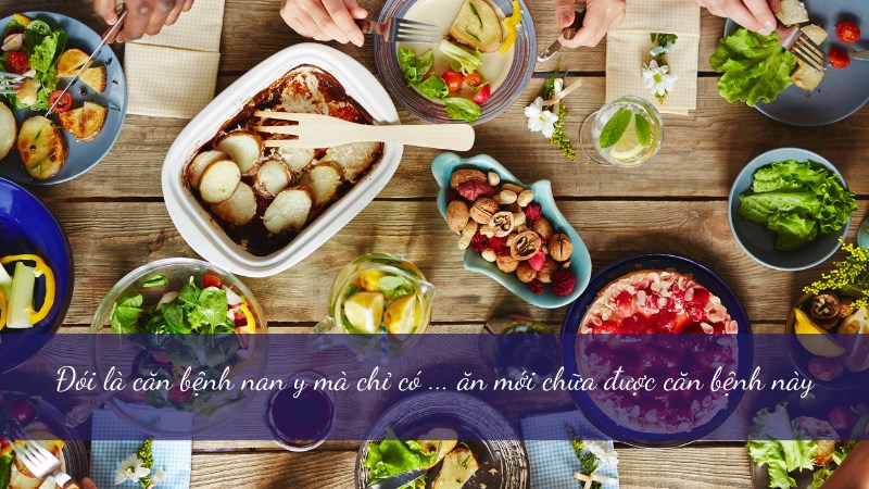 Đói là căn bệnh nan y mà chỉ có ... ăn mới chữa được căn bệnh này Đói là căn bệnh nan y mà chỉ có ... ăn mới chữa được căn bệnh này