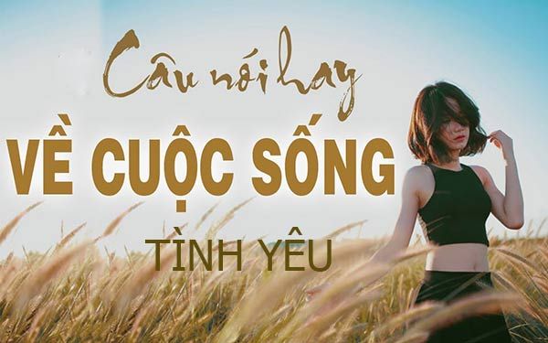 Những câu nói hay về cuộc sống và tình yêu